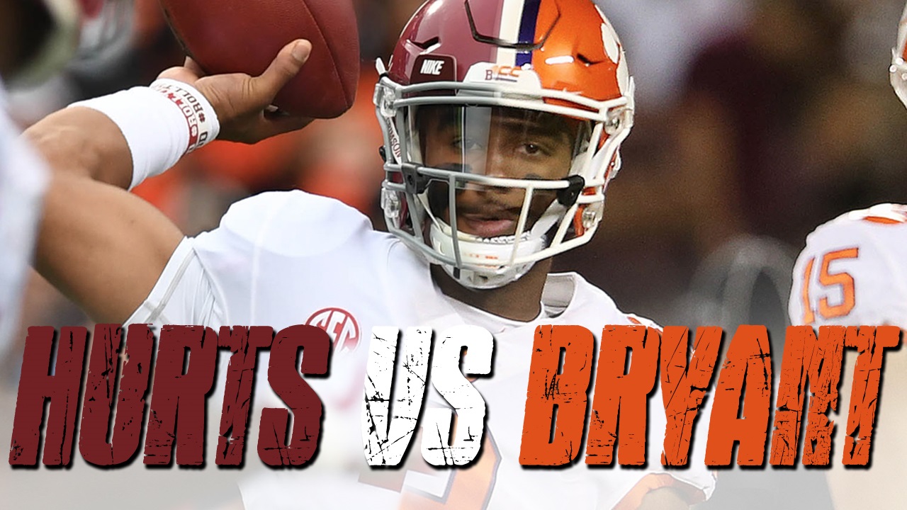 Jalen Hurts Vs Kelly Bryant Its Fitting That They Both