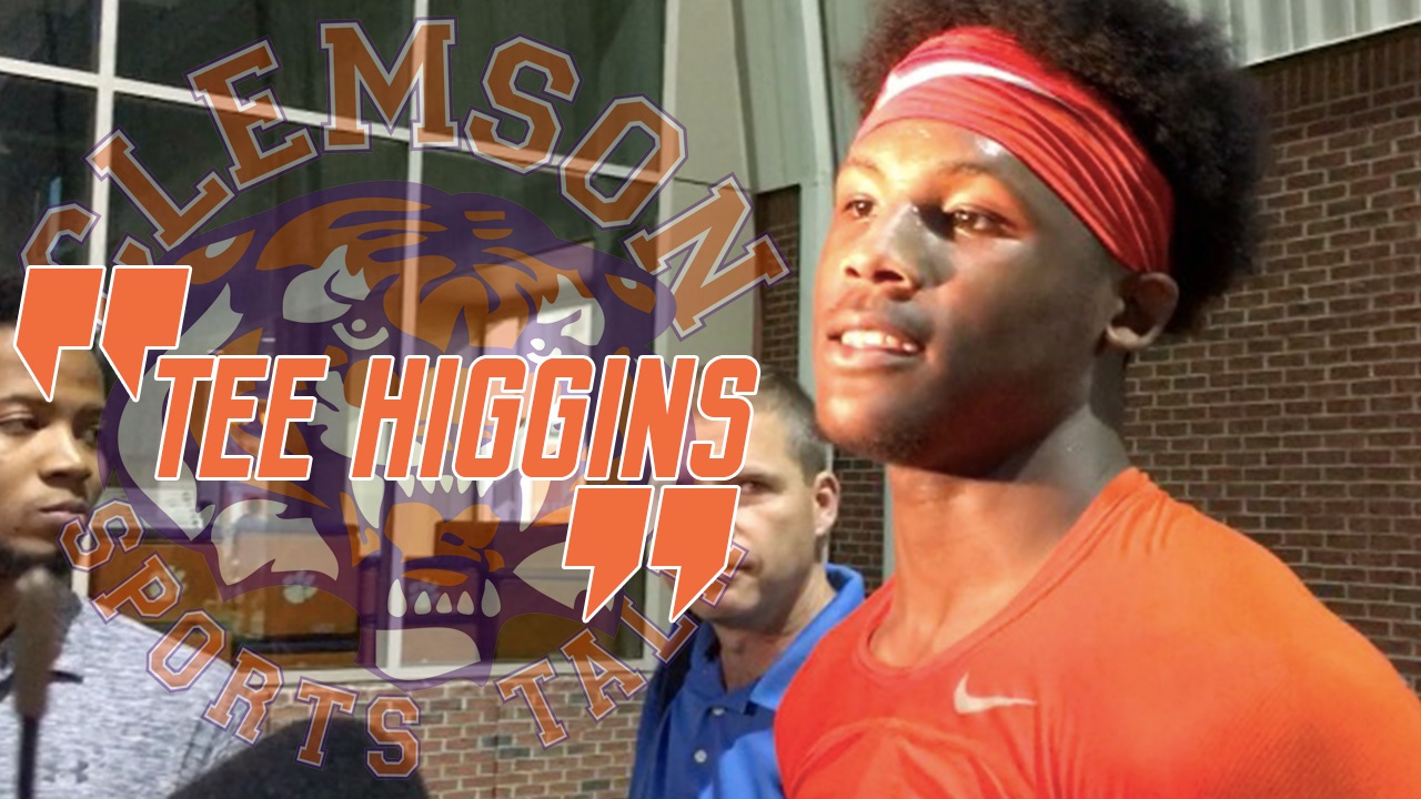 Tee Higgins on Trevor Lawrence: 'The guy can sling it.