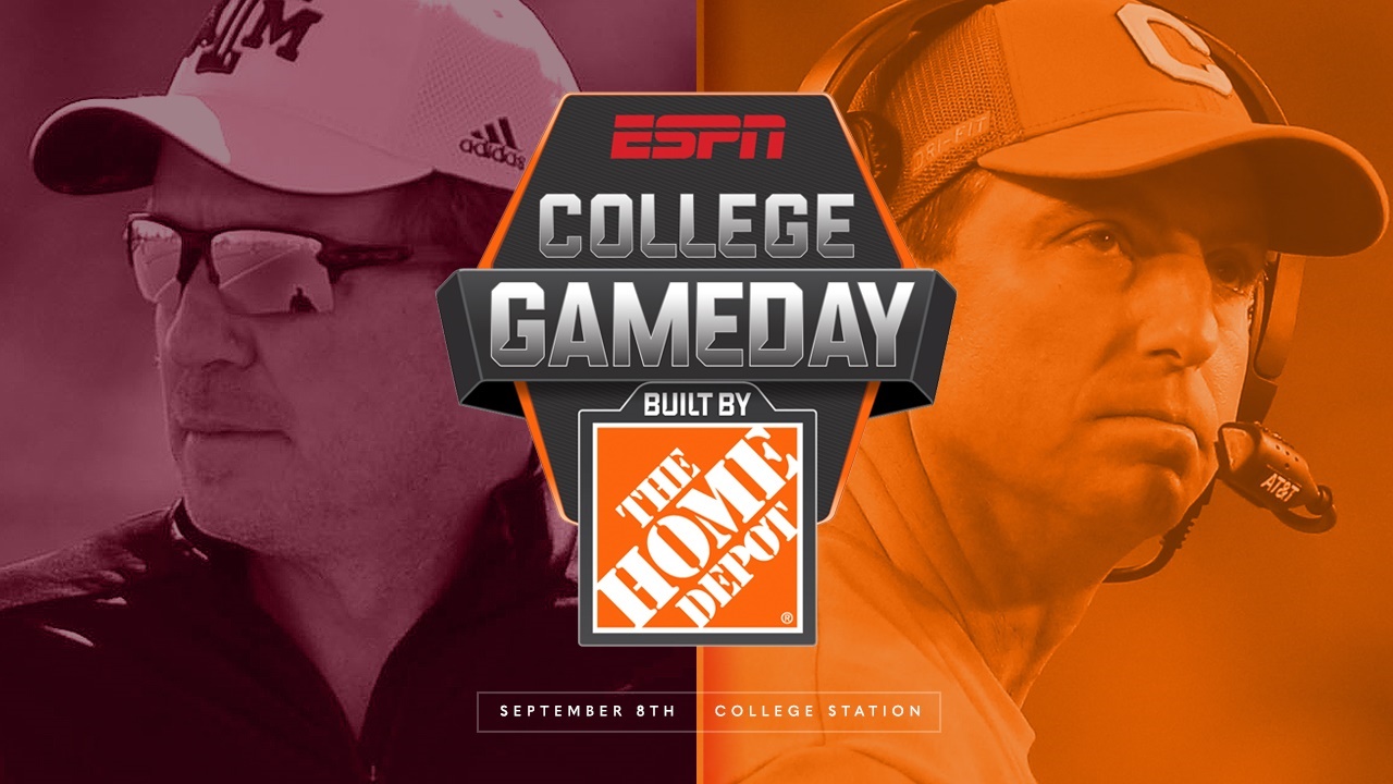 It's official College GameDay will Clemson to Aggieland