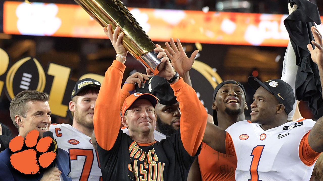 WATCH Clemson Routs Alabama To Win 2019 CFP National Championship