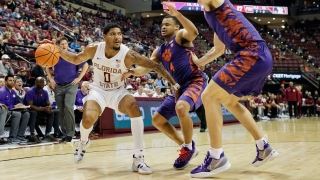 Hall Tallies Career-High 28 Points in Narrow Loss to Seminoles