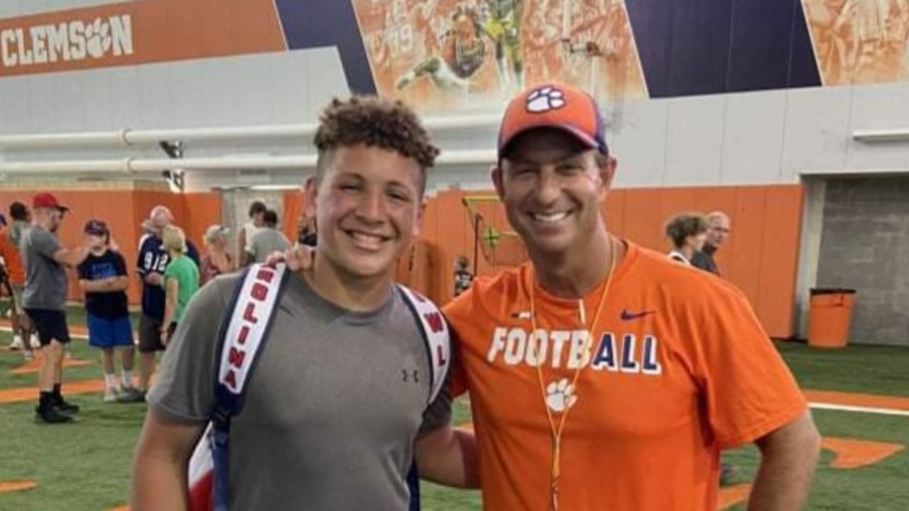 Before the Stars: Paxton Dobbins is a true Clemson fan