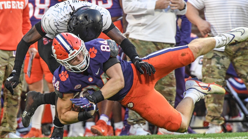 Davis Allen 'wouldn't trade' his time at Clemson 'for anything'