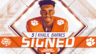 Peach State Standout is a Tiger, Barnes signs with Clemson