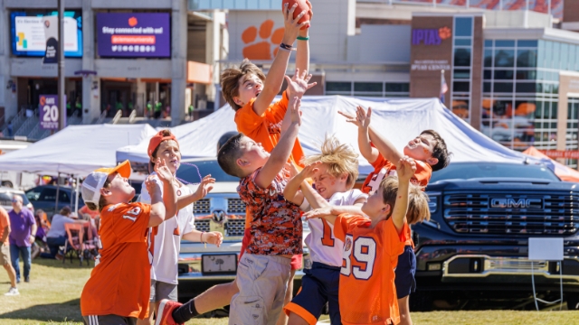 Clemson football, Clemson Fans, Wake Forest football, Fans Tailgating, upload order