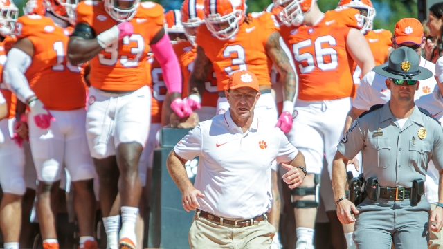 Dabo Swinney, Clemson football, upload order