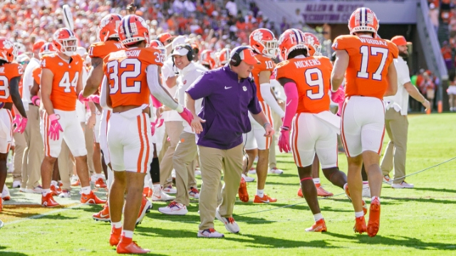 Clemson football, Wes Goodwin, upload order
