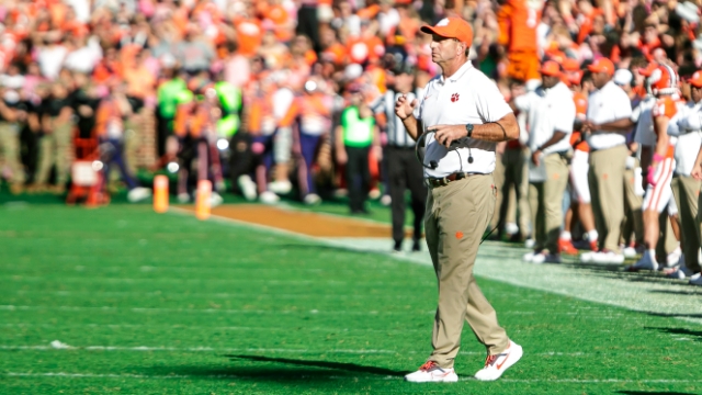 Dabo Swinney, Clemson football, upload order