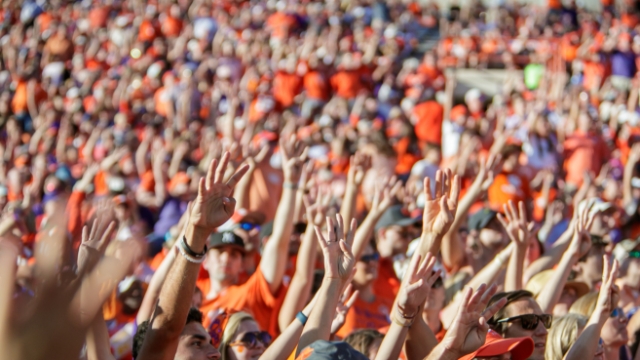 Fans, Clemson football, upload order