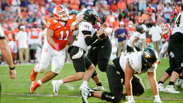 Clemson football, Peter Woods, Wake Forest football, upload order