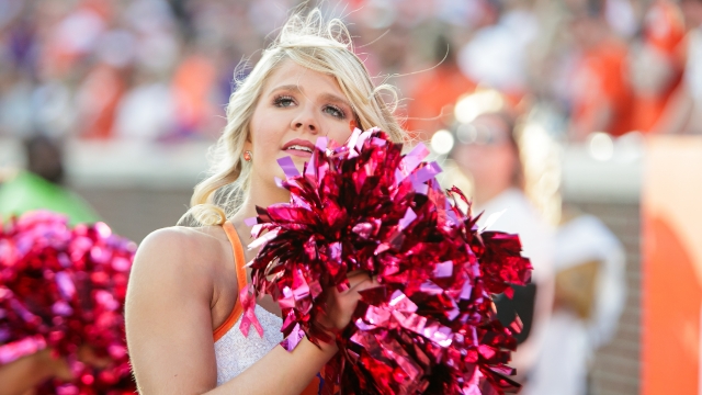 Cheerleaders, Clemson football, Wake Forest football, upload order