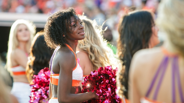 Cheerleaders, Clemson football, Wake Forest football, upload order