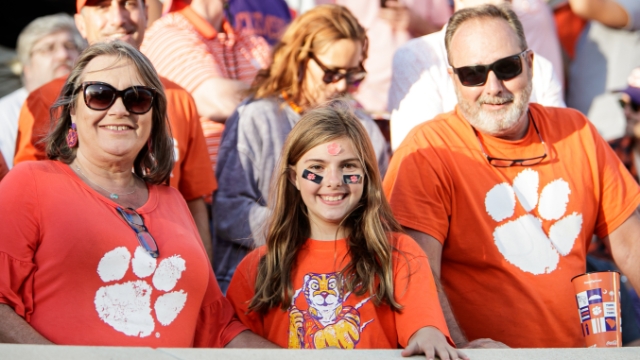 Fans, Clemson football, Wake Forest football, upload order