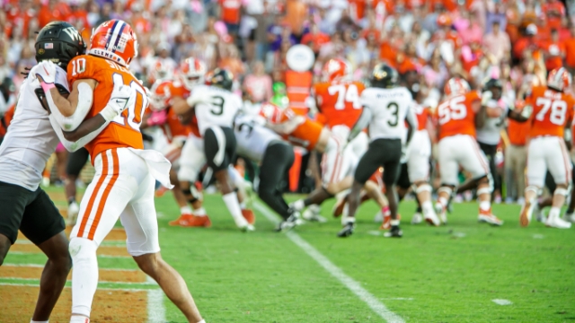 Clemson football, Wake Forest football, Artistic shot, upload order