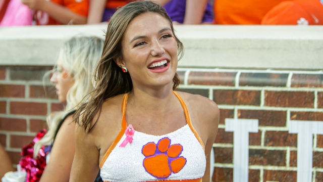 Cheerleaders, Clemson football, Wake Forest football, upload order
