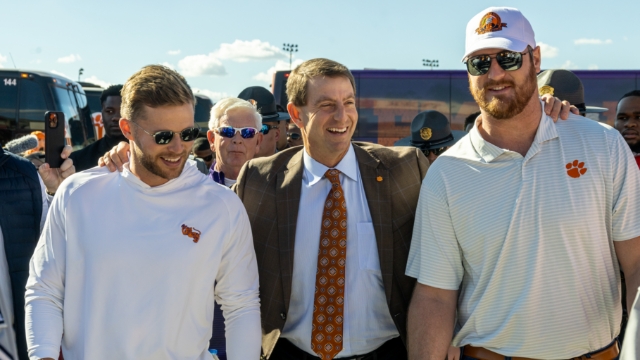 Dabo Swinney, Adam Humphries, Stanton Seckinger