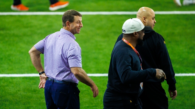 Dabo Swinney, Clemson Pro Day