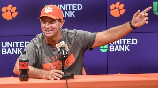 Clemson 'ready to roll' according to Dabo Swinney as Tigers Open Fall Camp