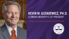 Guskiewicz named 16th president of Clemson University