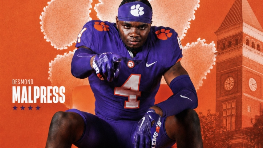 Clemson Lands Four-Star DE Desmond Malpress, Continues Red-Hot 2027 Recruiting Run