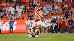 Nolan Hauser’s Five-Field Goal Night Moves Him Up Clemson Record Book