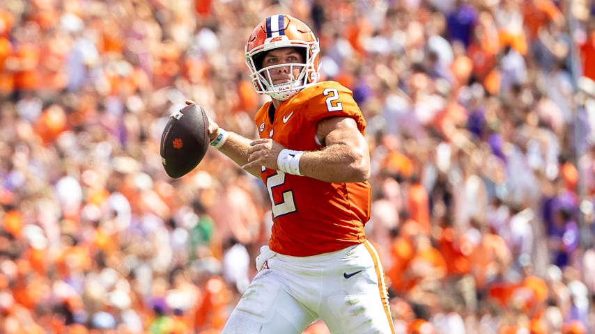 Clemson storms back to stun North Carolina after lengthy lightning delay